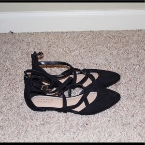 Cute strappy flats/sandals